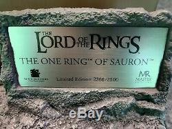 LOTR The One Ring of Sauron 2366/2500 Lord of the Rings Hobbit MASTER REPLICA