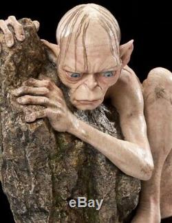 LOTR Weta Gollum Miniature Statue Trilogy Movie New Zealand Smeagol Hobbit