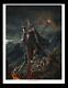 LOTR Weta Sauron Fine Art Paper Giclee Jerry VanderStelt LE 530/800 17x20 COA