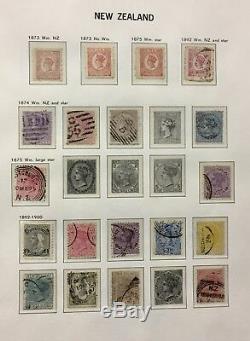 Large 1855-1972 New Zealand Stamps collection Lot 405