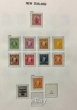 Large 1855-1972 New Zealand Stamps collection Lot 405