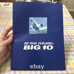 Large Air New Zealand Big 10 DC-10 Advertising Brochure