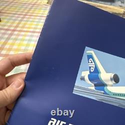Large Air New Zealand Big 10 DC-10 Advertising Brochure