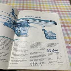 Large Air New Zealand Big 10 DC-10 Advertising Brochure