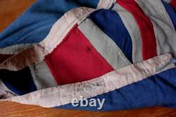 Large Antique Original Hand Stitched New Zealand Flag. Benjamin Edgington. 8 ft