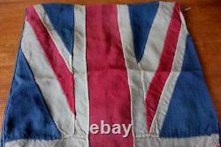 Large Antique Original Hand Stitched New Zealand Flag. Benjamin Edgington. 8 ft