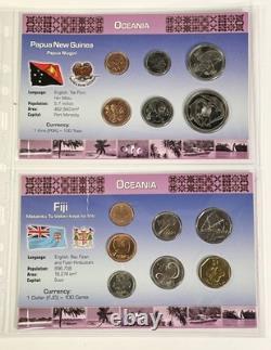 Littleton Oceania Uncirculated World Coin Sets! Lot of 11 Countries from Oceania