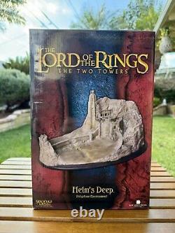 Lord Of The Rings Helms Deep Environment Statue WETA #1162/4000