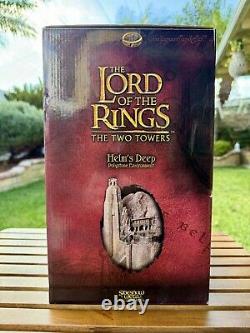 Lord Of The Rings Helms Deep Environment Statue WETA #1162/4000