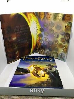 Lord Of The Rings Uncirculated 18 Coin Set 2003 New Zealand (i743)