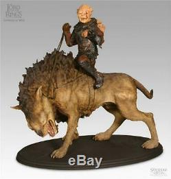 Lord of the Rings Gothmog on Warg Statue Sideshow Weta