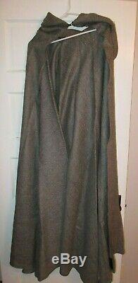 Lord of the Rings Replica Grey Wool Cloak Authentic Stansborough Weavers