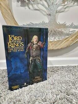 Lord of the rings King Théoden statue Sideshow Weta Lotr/Hobbit