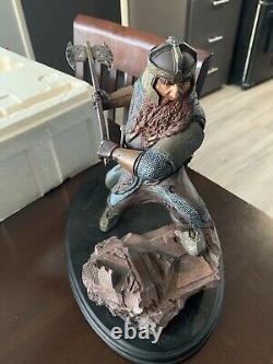 Lord of the rings Weta Sideshow Gimli Son Of Gloin 1/6 statue Lotr/Hobbit