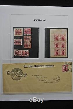 Lot 26589 Collection service stamps of New Zealand 1907-1949