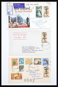 Lot 30821 Collection FDC's of New Zealand 1960-1971