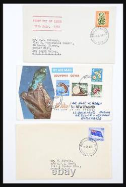 Lot 30821 Collection FDC's of New Zealand 1960-1971