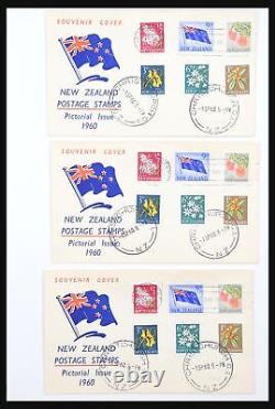 Lot 30821 Collection FDC's of New Zealand 1960-1971