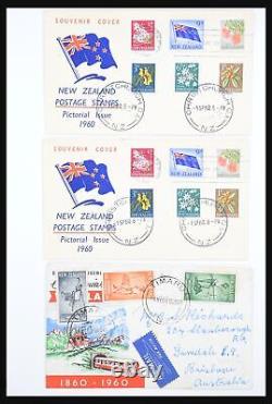 Lot 30821 Collection FDC's of New Zealand 1960-1971