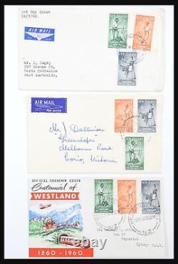 Lot 30821 Collection FDC's of New Zealand 1960-1971