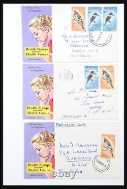 Lot 30821 Collection FDC's of New Zealand 1960-1971