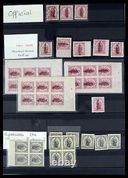 Lot 37434 Stamp collection New Zealand 1901-1908