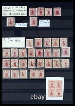 Lot 37434 Stamp collection New Zealand 1901-1908