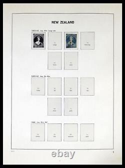 Lot 37683 Stamp collection New Zealand 1855-2002 in 4 Davo albums