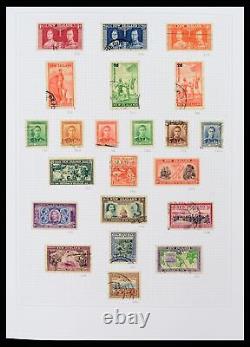 Lot 38153 MH/used stamp collection New Zealand 1870-2010 in Davo album