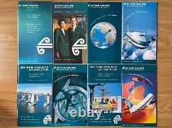 Lot of 23 different Air New Zealand timetables 1992-2003 timetable schedule