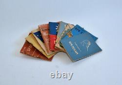 Lot of 9 WWII World War 2 Pocket Guides China New Zealand Guinea Caledonia Indie