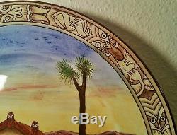 MAORILAND antique pottery painting pacific new zealand tiki tattoo royal winton
