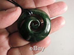 MARSDEN FLOWER JADE MAORI Pounamu Greenstone Dean's Nephrite Fine SINGLE KORU