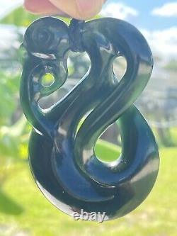 MARSDEN JADE New Zealand Greenstone Pounamu NEPHRITE Dean's BIG MANAIA CROSSOVER