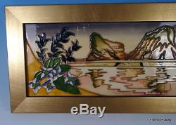 MOORCROFT Farewell Beach New Zealand Plaque Number 19 Collection RRP £340