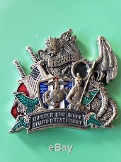 MSG New Zealand Marine Security Guard challenge coin