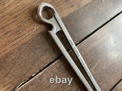 Maitland Engineering New Zealand Sea Spanner 7 Adjustable Wrench RARE