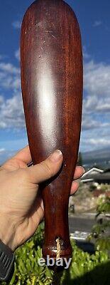 Maori Authentic Patu War Club Handcarved 15 Inches NZ New Zealand