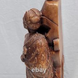 Maori Chief Lamp Resin BASE ONLY Hei Tiki New Zealand Aotearoa