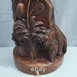 Maori Chief Lamp Resin BASE ONLY Hei Tiki New Zealand Aotearoa