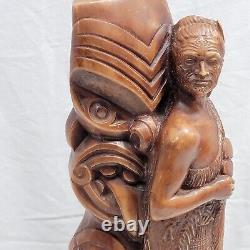 Maori Chief Lamp Resin BASE ONLY Hei Tiki New Zealand Aotearoa