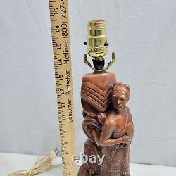 Maori Chief Lamp Resin BASE ONLY Hei Tiki New Zealand Aotearoa