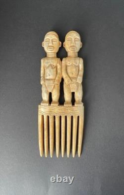 Maori Handcarved Ritual Comb Replica New Zealand Warrior Jewelry