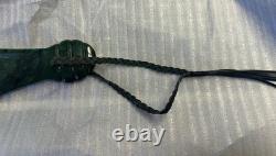 Maori MERE Jade Pounamu jade 12 solid hand carved Gift to NORTO SCHWARTZ