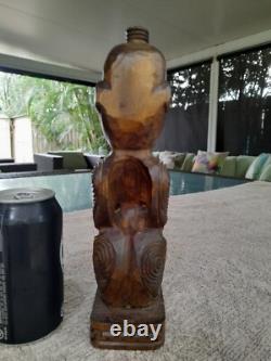 Maori Tekoteko Tiki New Zealand Vintage