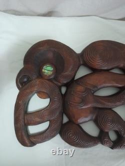 Maori Tiki /Mania Tekoteko Carving New Zealand