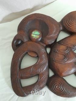 Maori Tiki /Mania Tekoteko Carving New Zealand