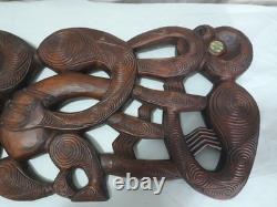 Maori Tiki /Mania Tekoteko Carving New Zealand