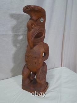 Maori Tiki / Tekoteko Carving New Zealand