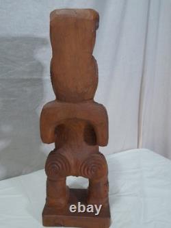 Maori Tiki / Tekoteko Carving New Zealand